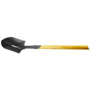 STANWAY Plumbers Shovel 52" long wood handle - 190mm x 285mm